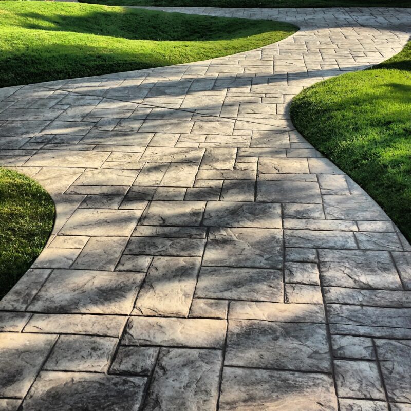 Stone pathway
